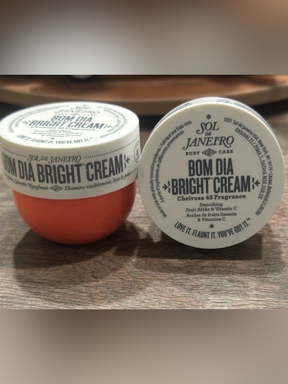 2 Sol de Janeiro Bom Dia Bright Cream Cheirosa 40 Fragrance 50ml each NEW